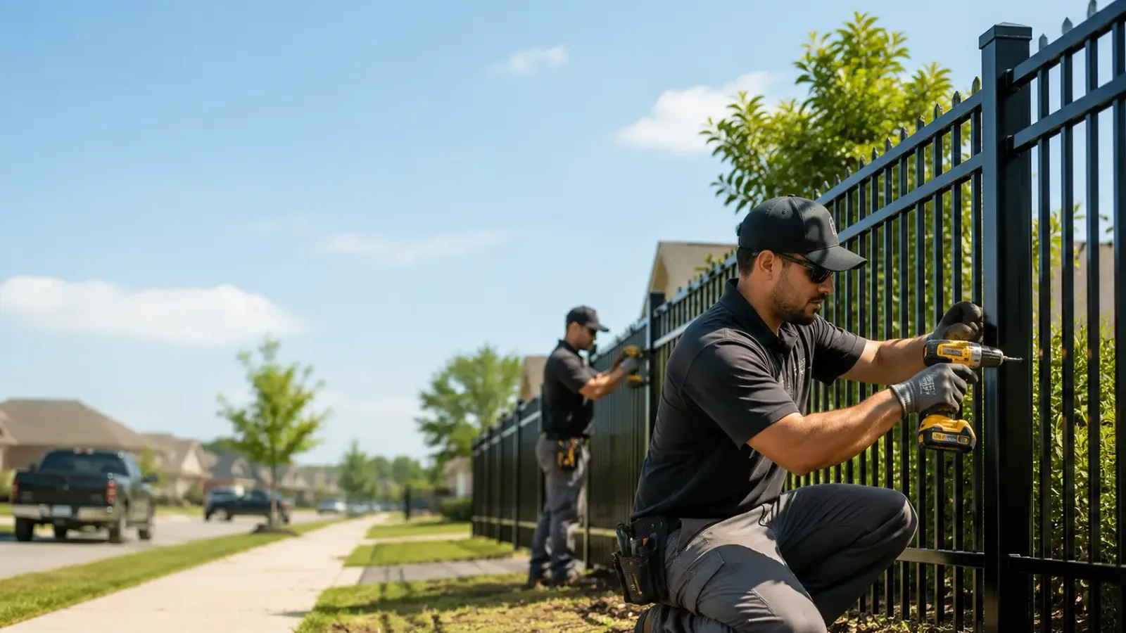 Metal Fence Installation in Shepherdsville, KY